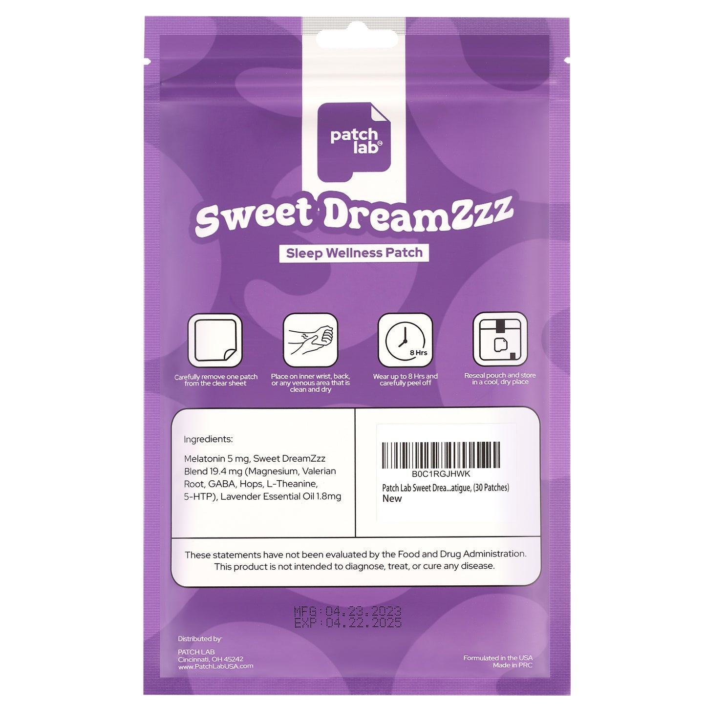 Sweet DreamZzz Sleep Patch