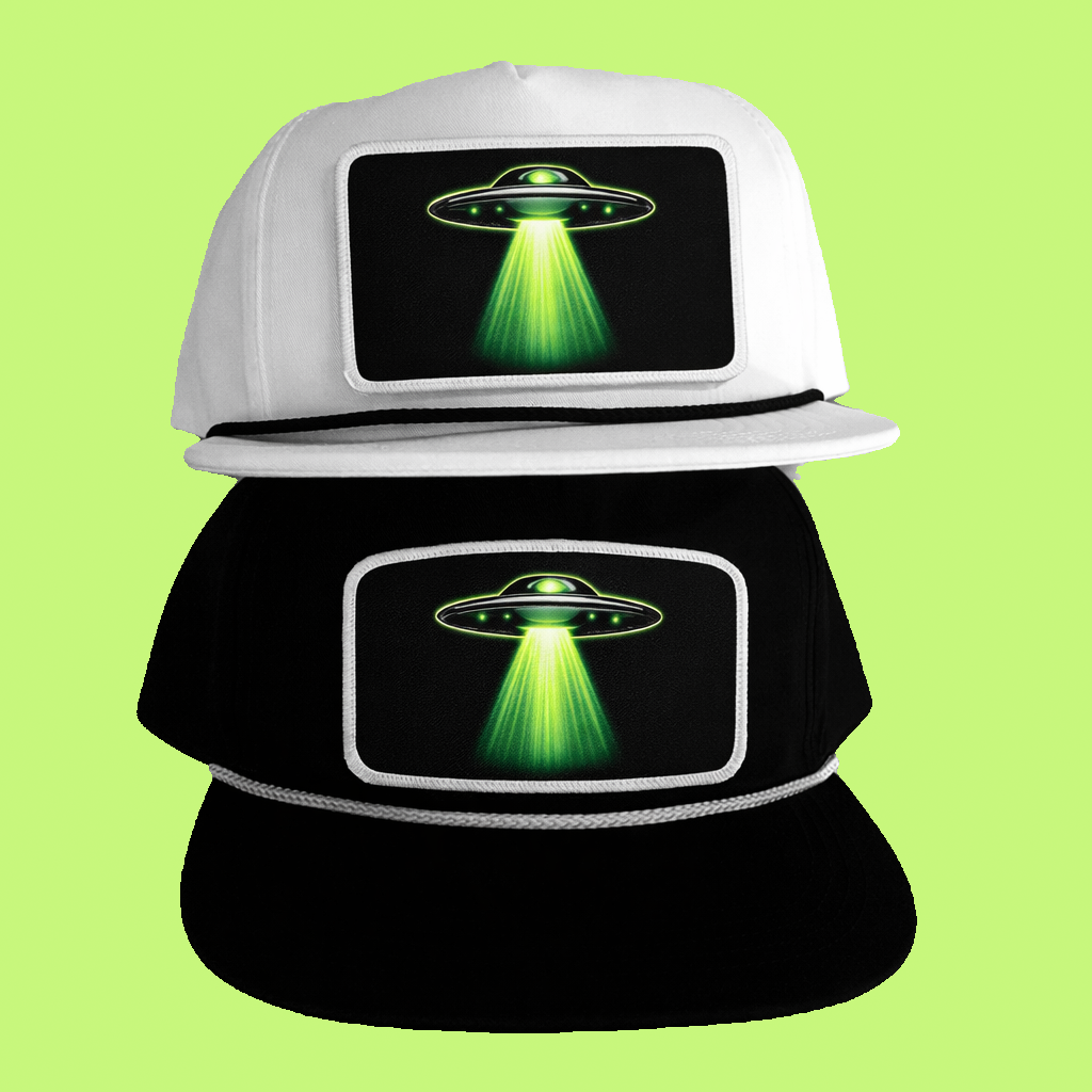 CONTACT_01 – UFO PATCH HAT
First release presale
